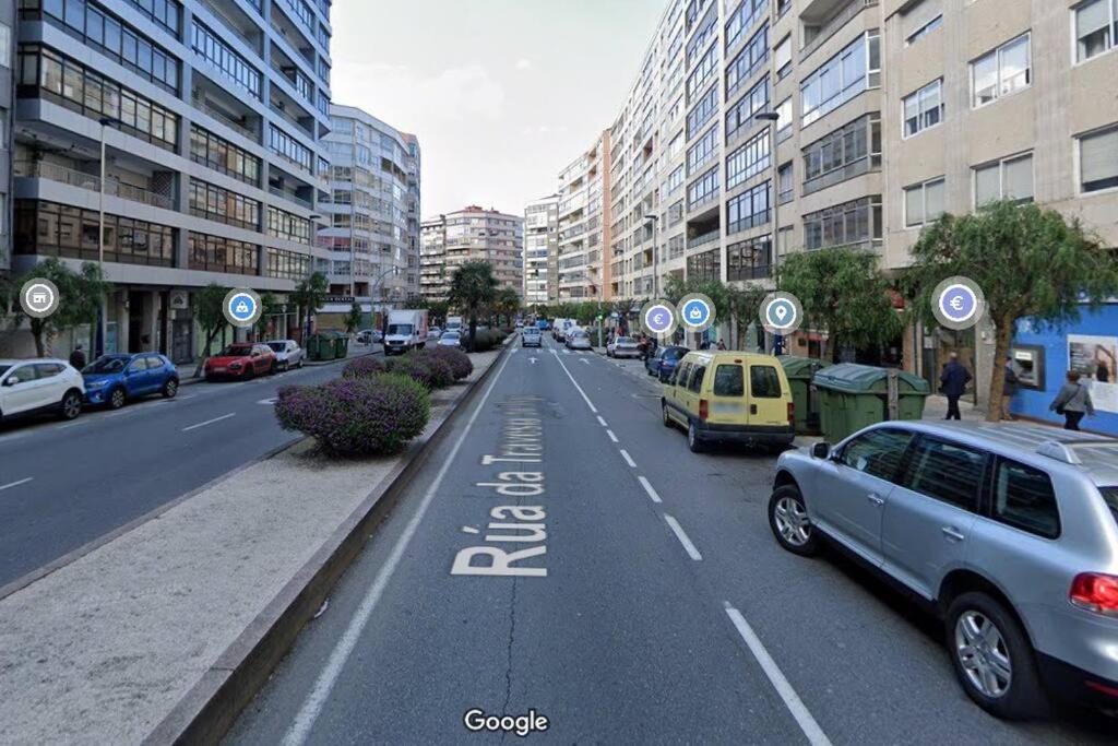 Espacioso Piso Con Garaje Cerca Del Centro De Comarca de Vigo Buitenkant foto
